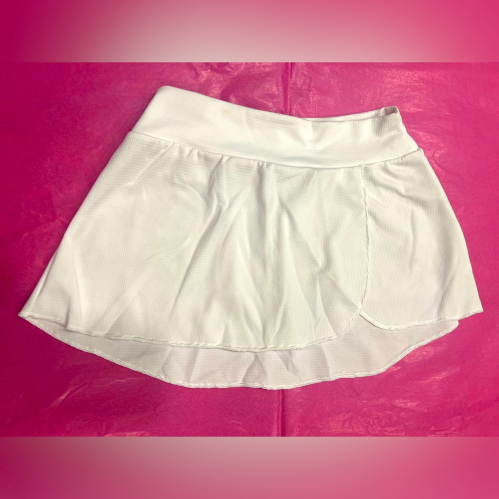 White beach skirt